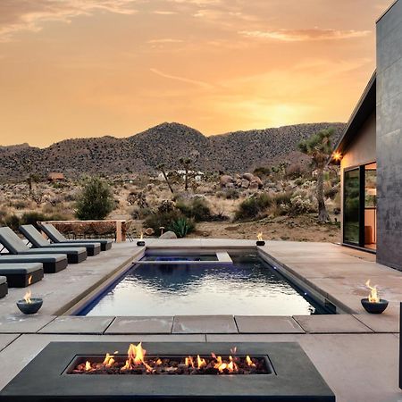 Amaru Muru - Luxury Retreat With Pool/Hot Tub/Yoga Joshua Tree Exteriör bild
