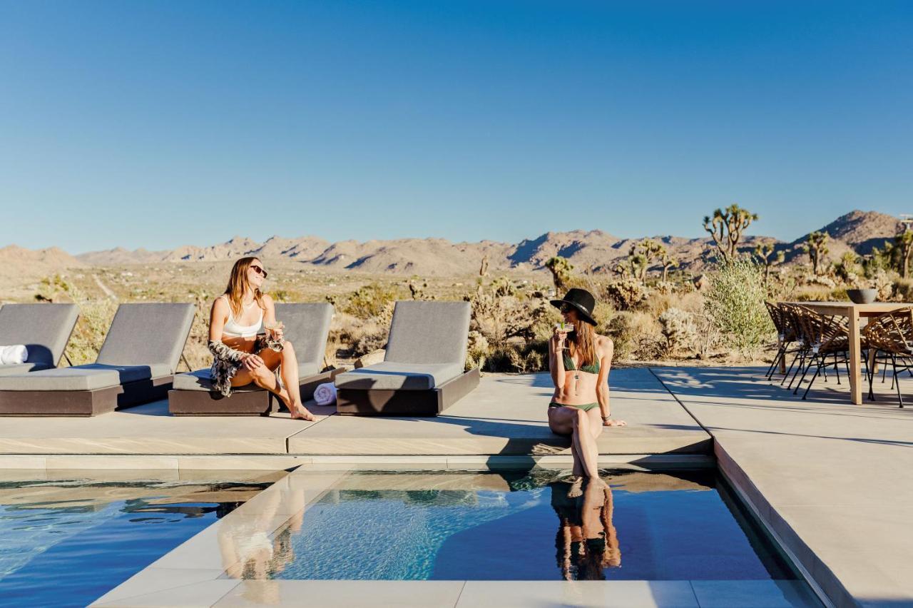 Amaru Muru - Luxury Retreat With Pool/Hot Tub/Yoga Joshua Tree Exteriör bild