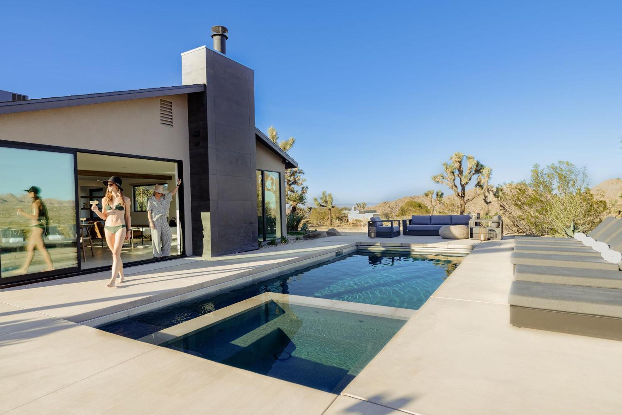 Amaru Muru - Luxury Retreat With Pool/Hot Tub/Yoga Joshua Tree Exteriör bild