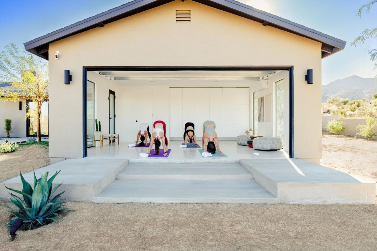 Amaru Muru - Luxury Retreat With Pool/Hot Tub/Yoga Joshua Tree Exteriör bild