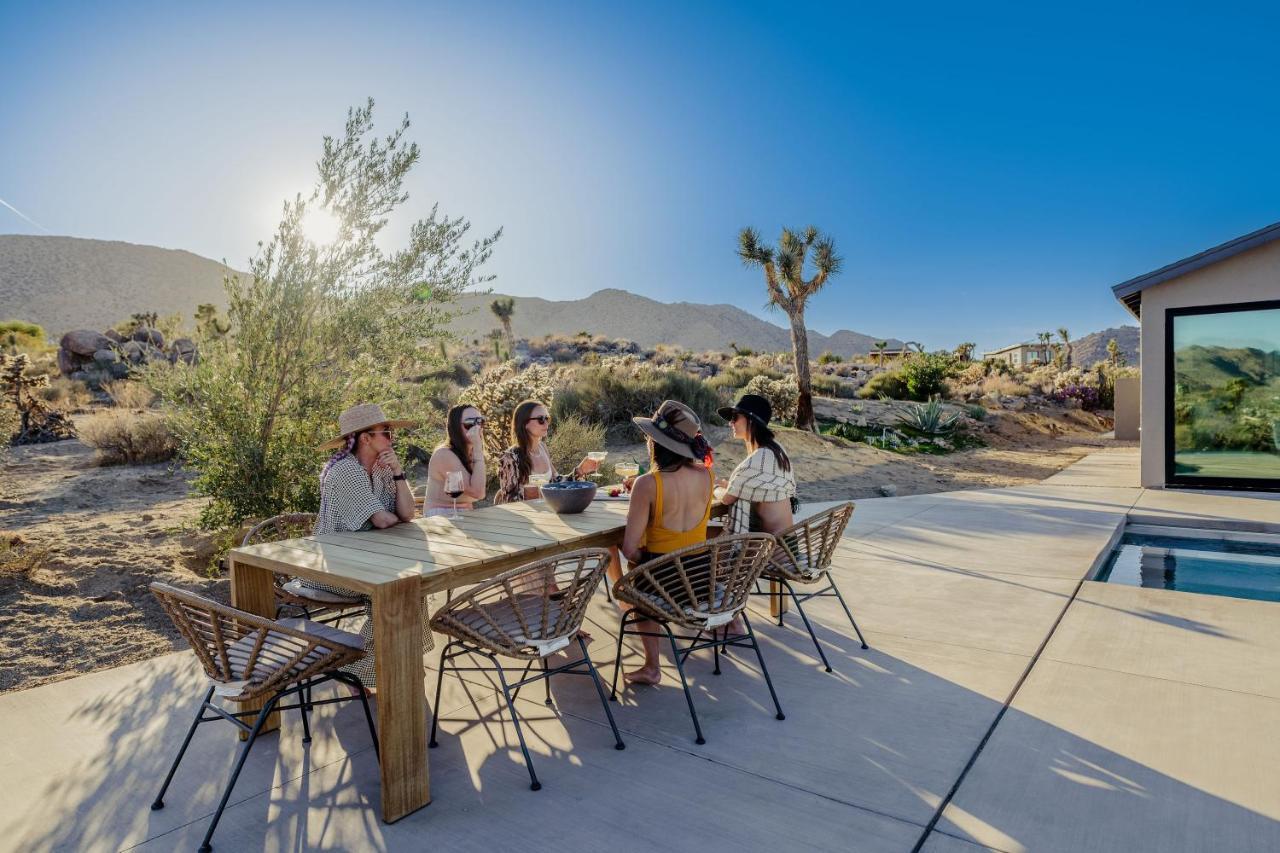 Amaru Muru - Luxury Retreat With Pool/Hot Tub/Yoga Joshua Tree Exteriör bild
