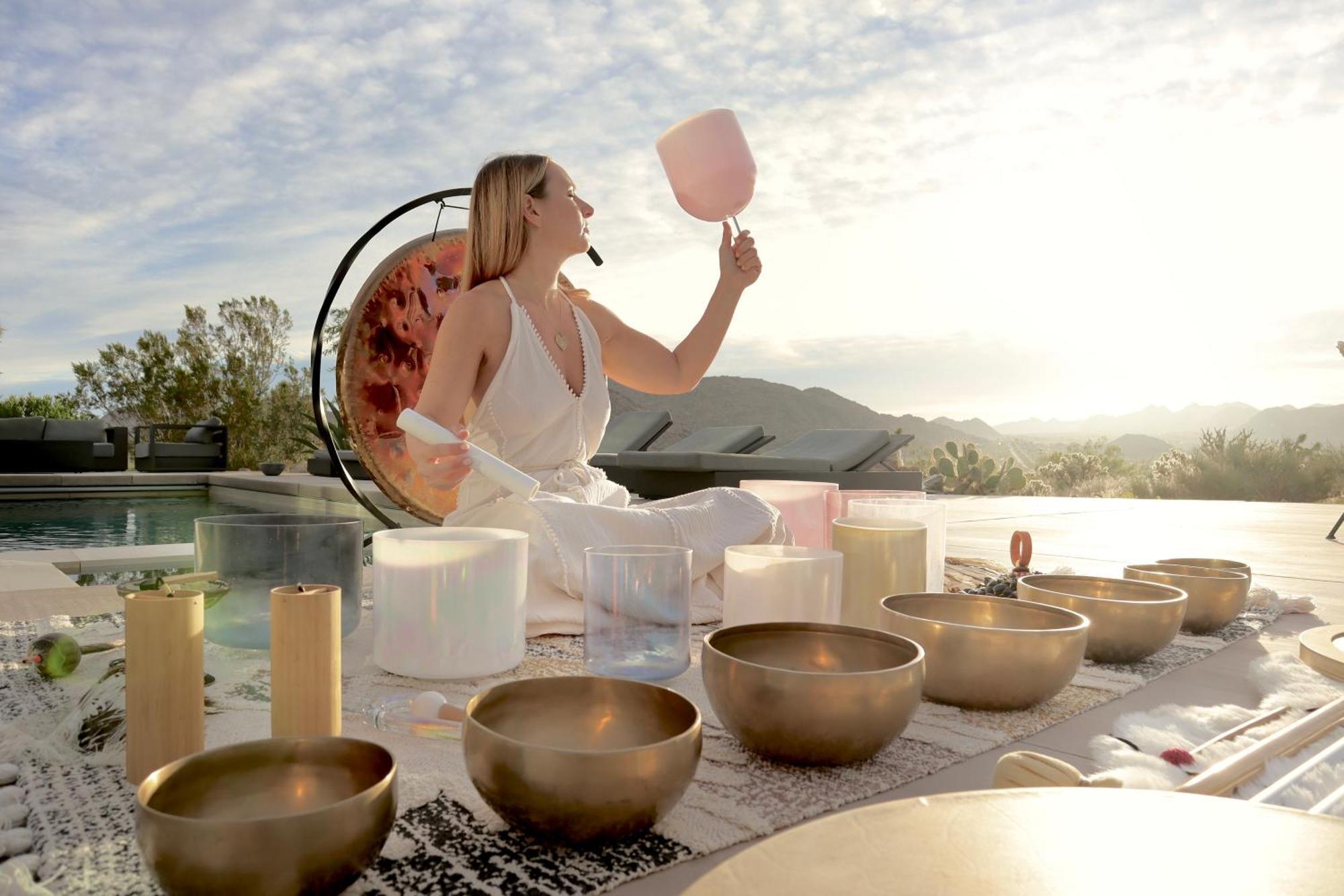 Amaru Muru - Luxury Retreat With Pool/Hot Tub/Yoga Joshua Tree Exteriör bild