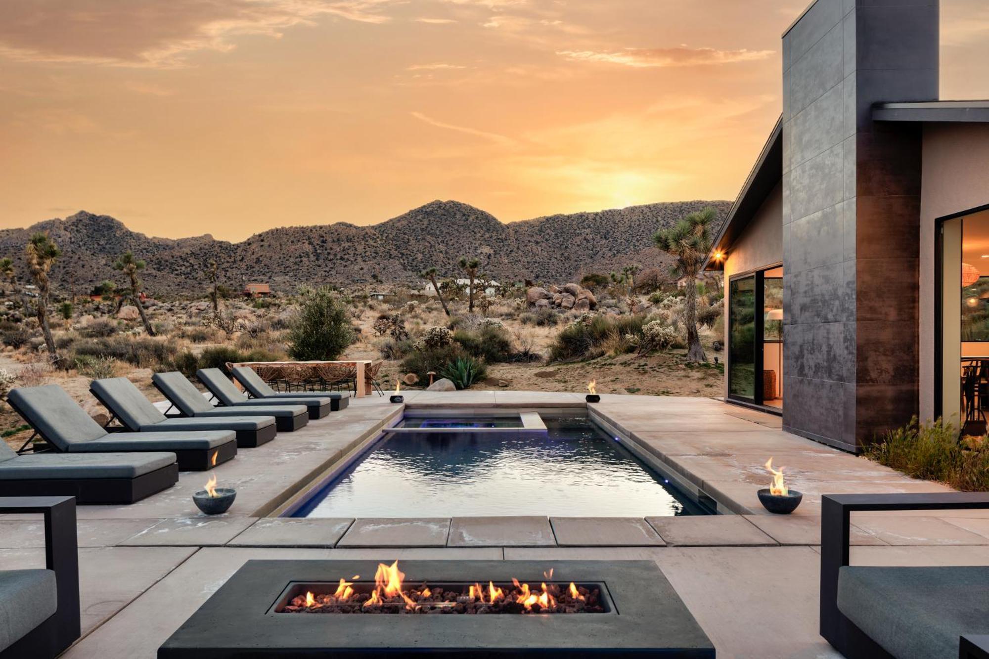 Amaru Muru - Luxury Retreat With Pool/Hot Tub/Yoga Joshua Tree Exteriör bild